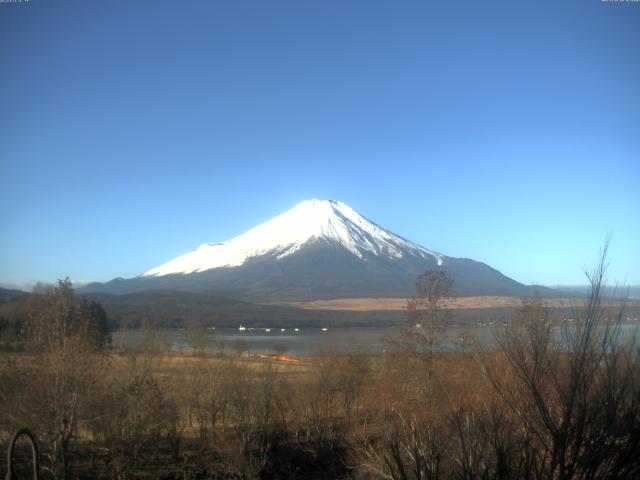 山中湖からの富士山