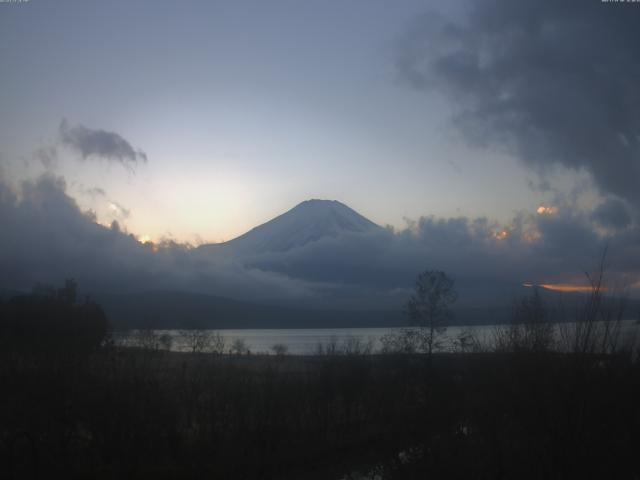 山中湖からの富士山