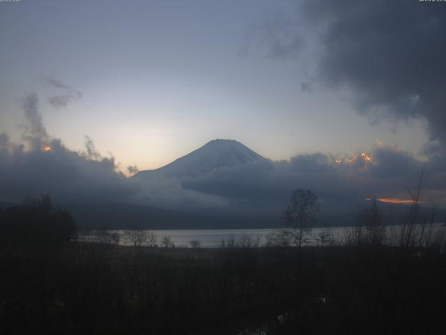 山中湖からの富士山