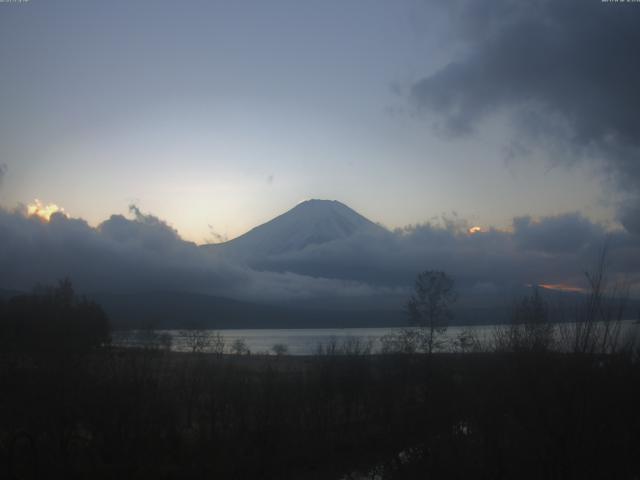 山中湖からの富士山