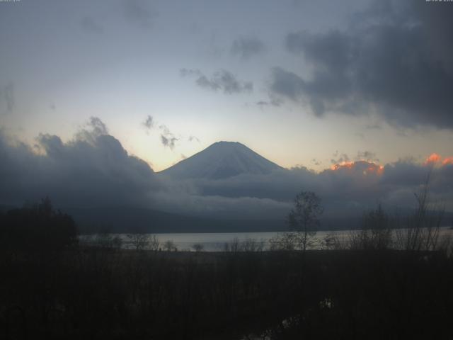山中湖からの富士山