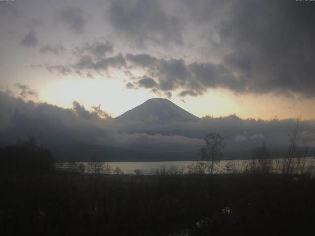 山中湖からの富士山