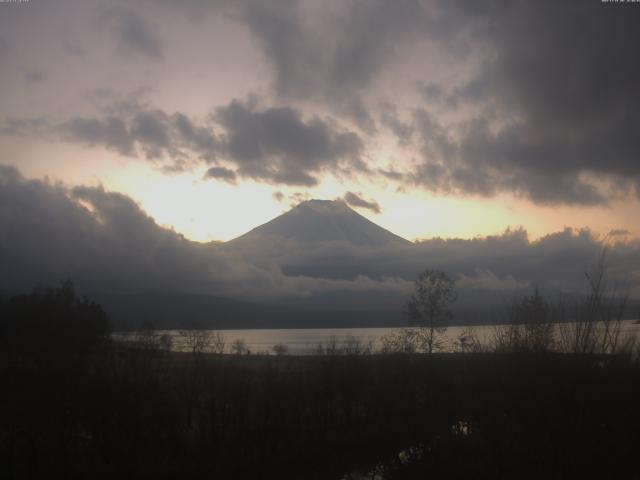 山中湖からの富士山