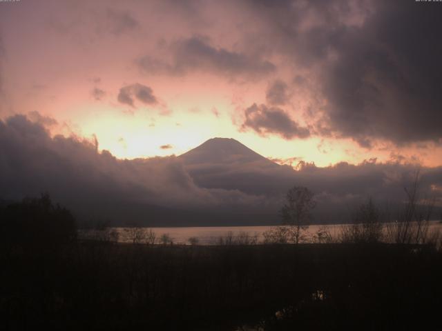 山中湖からの富士山