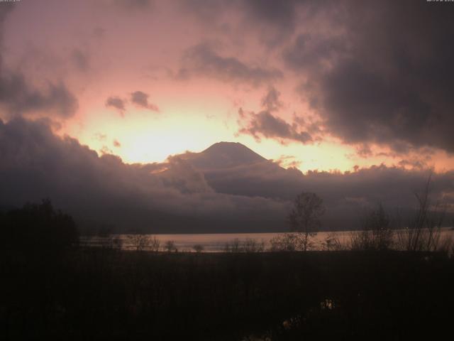 山中湖からの富士山