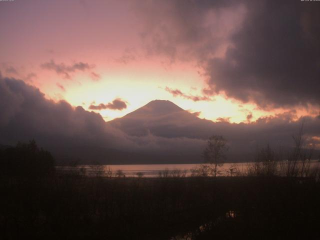 山中湖からの富士山