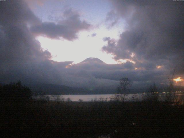 山中湖からの富士山