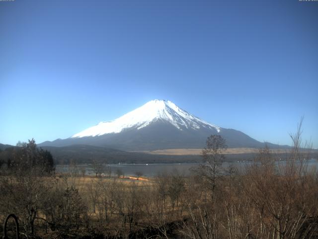 山中湖からの富士山