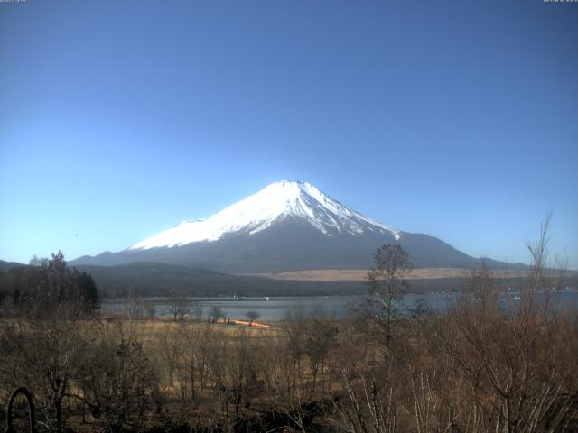 山中湖からの富士山