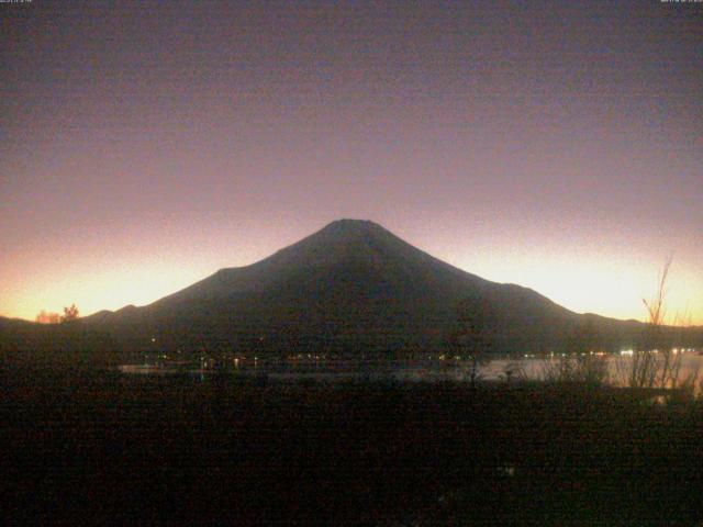 山中湖からの富士山