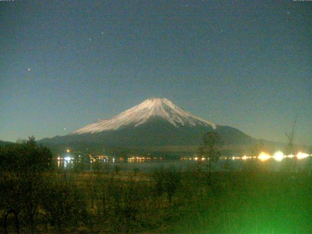 山中湖からの富士山