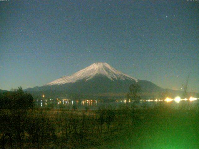 山中湖からの富士山