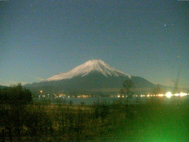 山中湖からの富士山