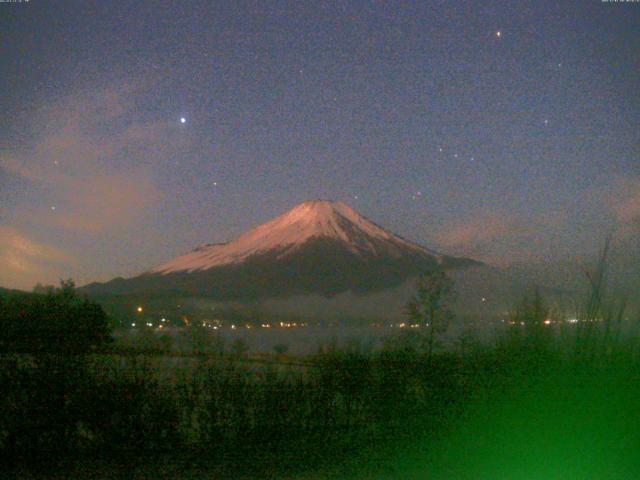 山中湖からの富士山