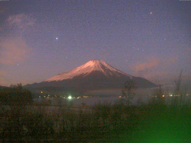 山中湖からの富士山