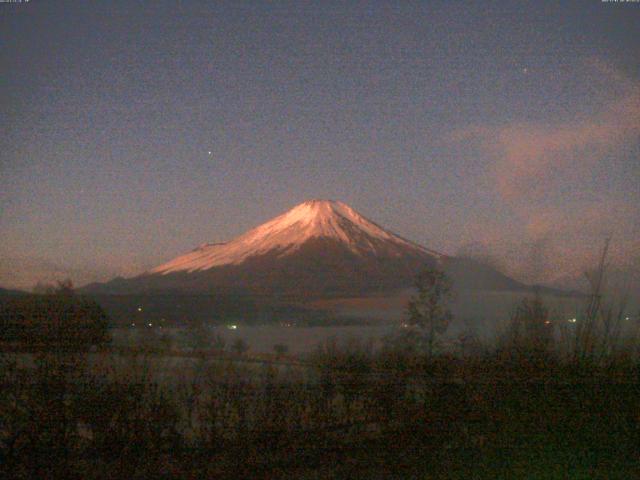 山中湖からの富士山