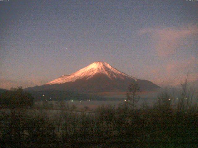 山中湖からの富士山