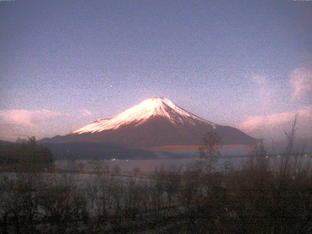 山中湖からの富士山