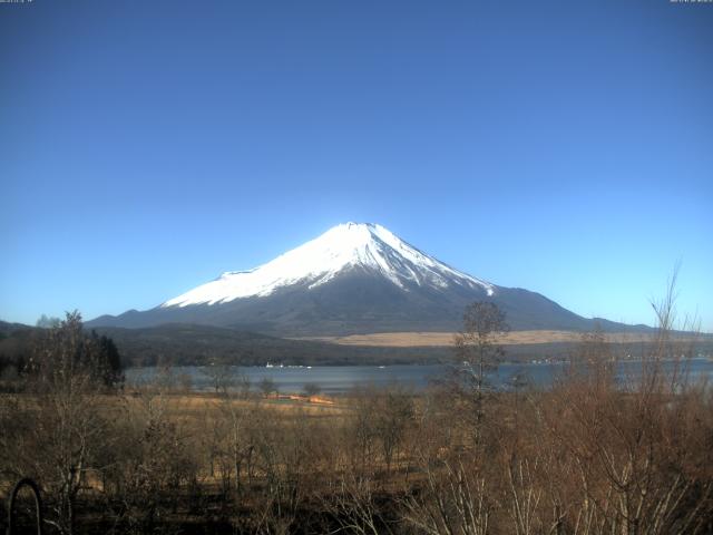 山中湖からの富士山