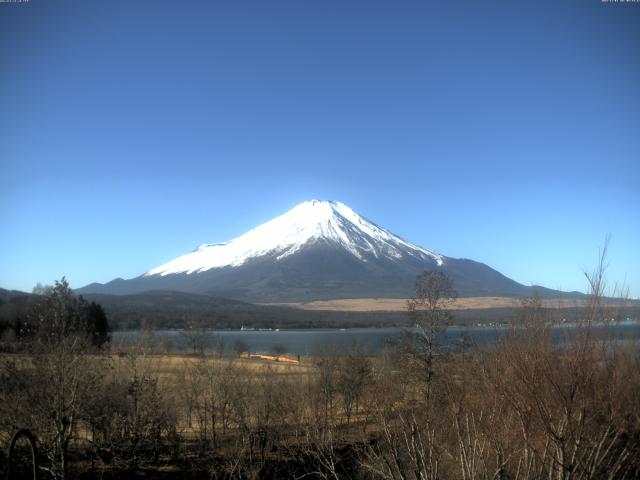 山中湖からの富士山