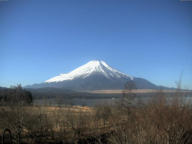 山中湖からの富士山