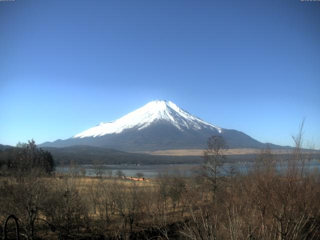 山中湖からの富士山