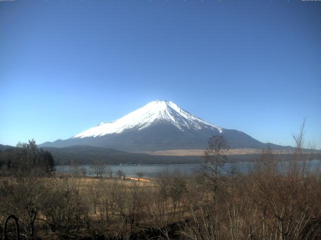 山中湖からの富士山