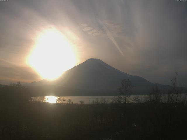 山中湖からの富士山
