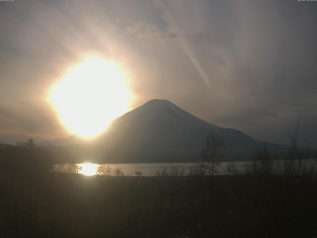 山中湖からの富士山
