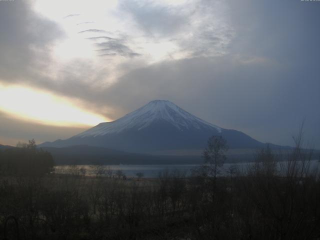 山中湖からの富士山