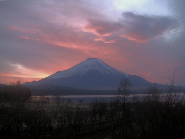 山中湖からの富士山