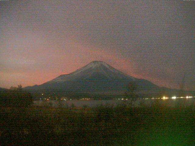 山中湖からの富士山
