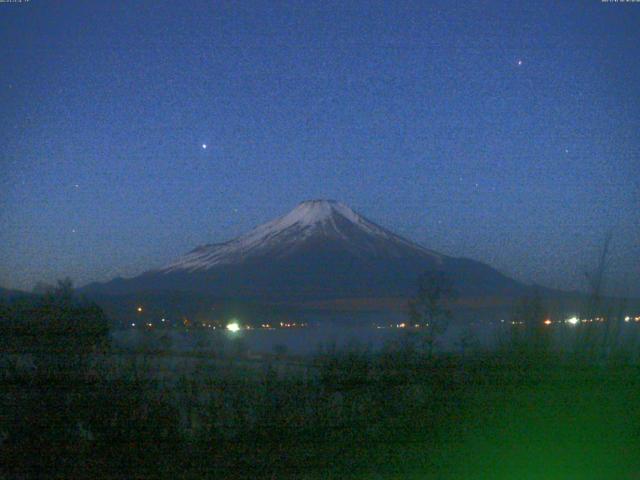 山中湖からの富士山