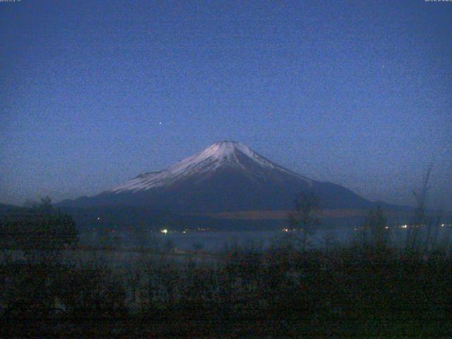 山中湖からの富士山