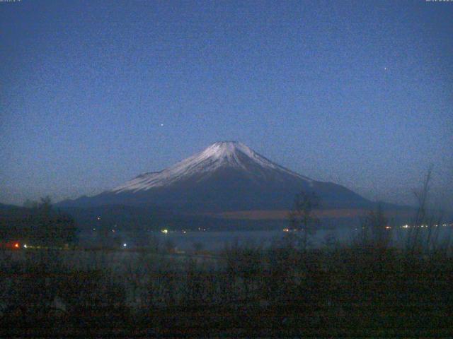 山中湖からの富士山