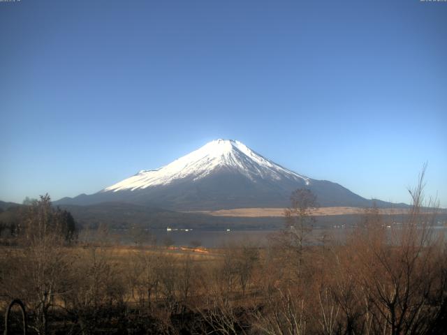 山中湖からの富士山