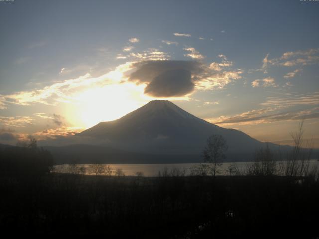 山中湖からの富士山