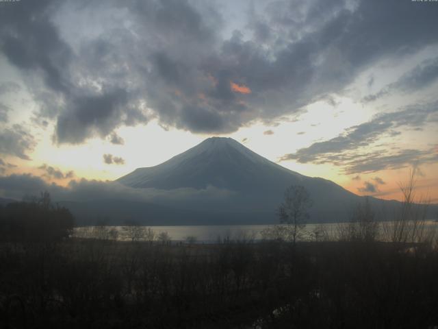 山中湖からの富士山