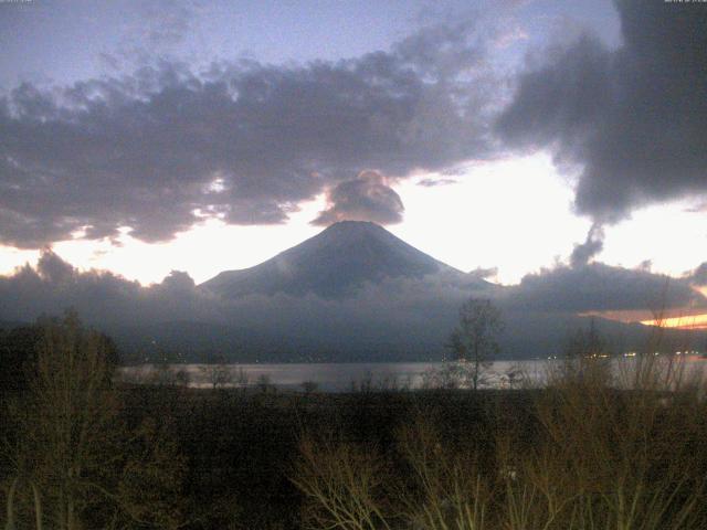 山中湖からの富士山