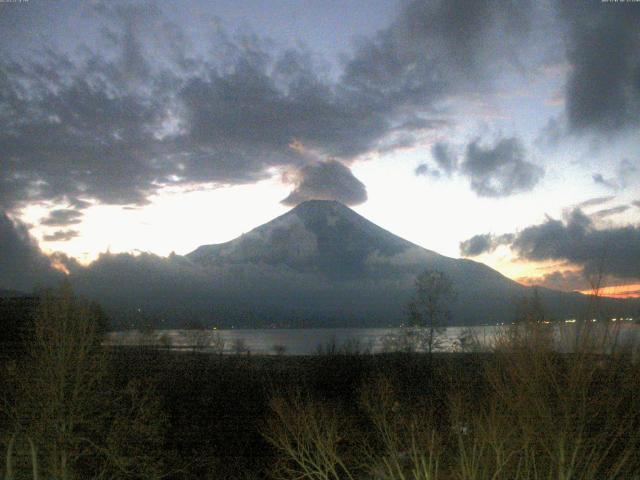 山中湖からの富士山