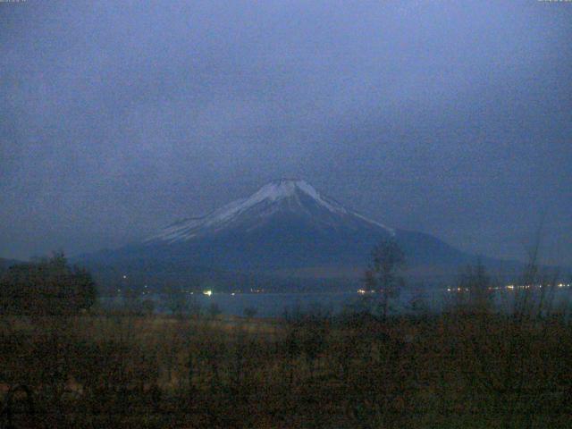 山中湖からの富士山