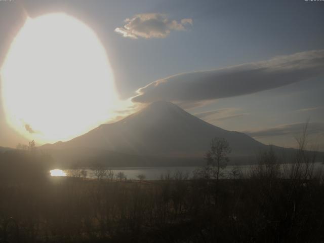 山中湖からの富士山