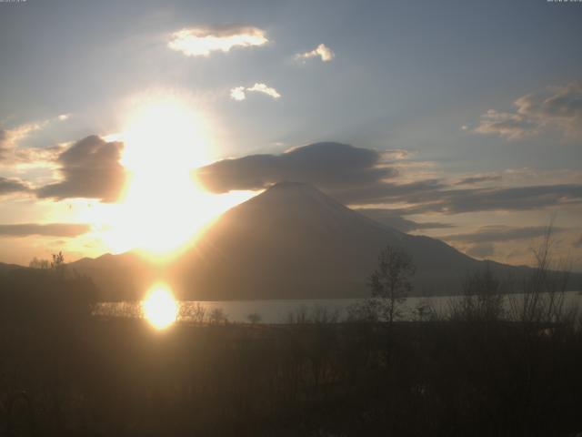 山中湖からの富士山