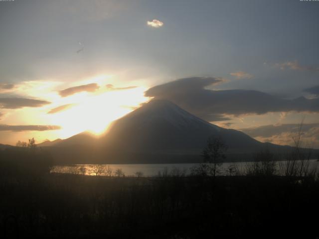 山中湖からの富士山