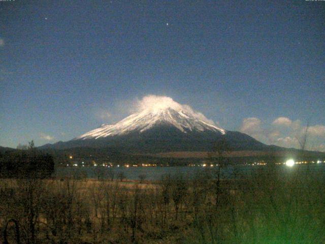 山中湖からの富士山
