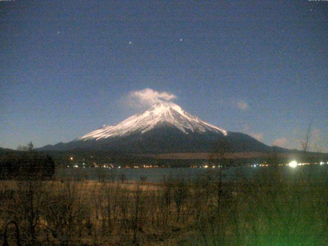 山中湖からの富士山