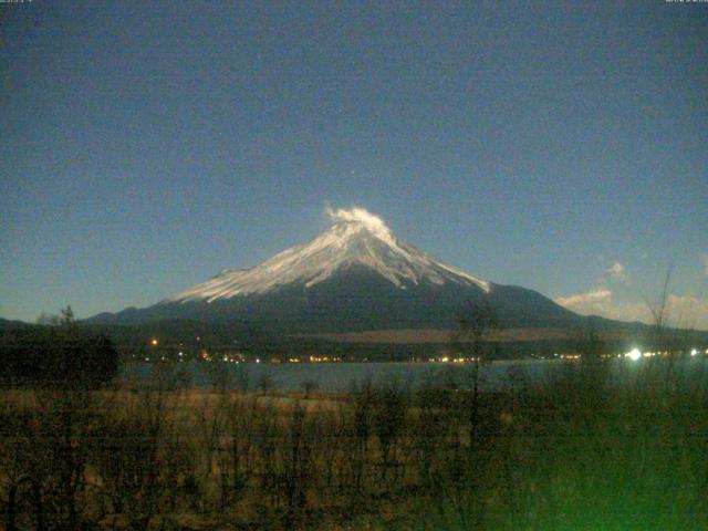 山中湖からの富士山