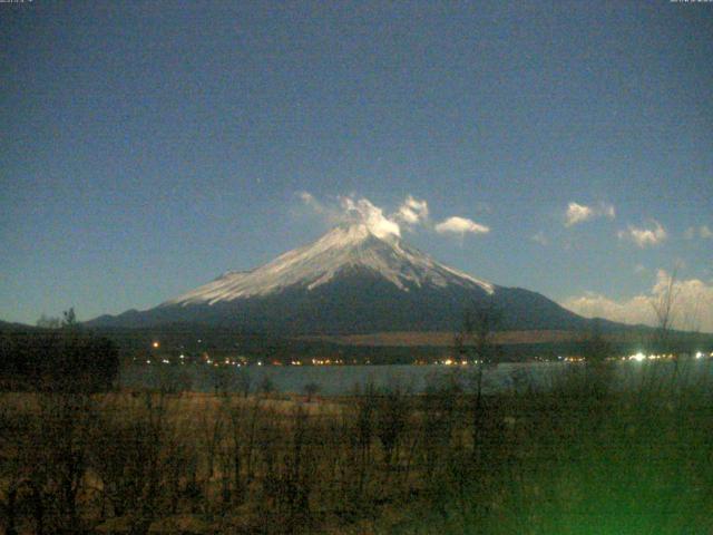 山中湖からの富士山