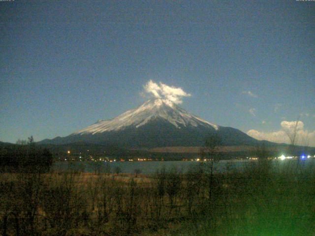 山中湖からの富士山
