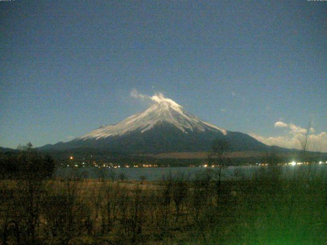 山中湖からの富士山